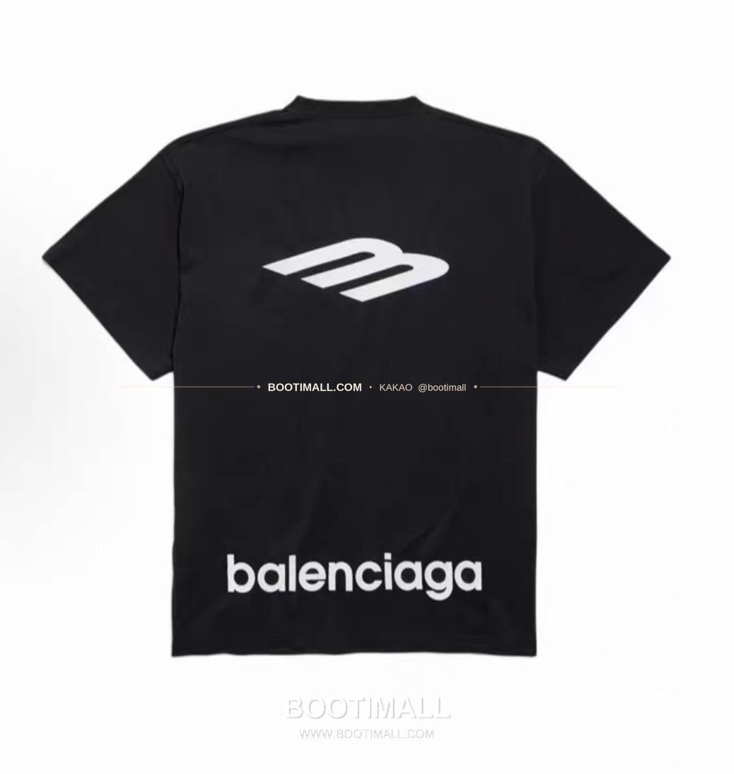 발렌시아가 2026SS 스키 3B로고 자수 루즈핏 반팔 티셔츠 Balenciaga 2026 SS Ski 3B Logo Embroidered Loose Fit Short Sleeve T-Shirt 12