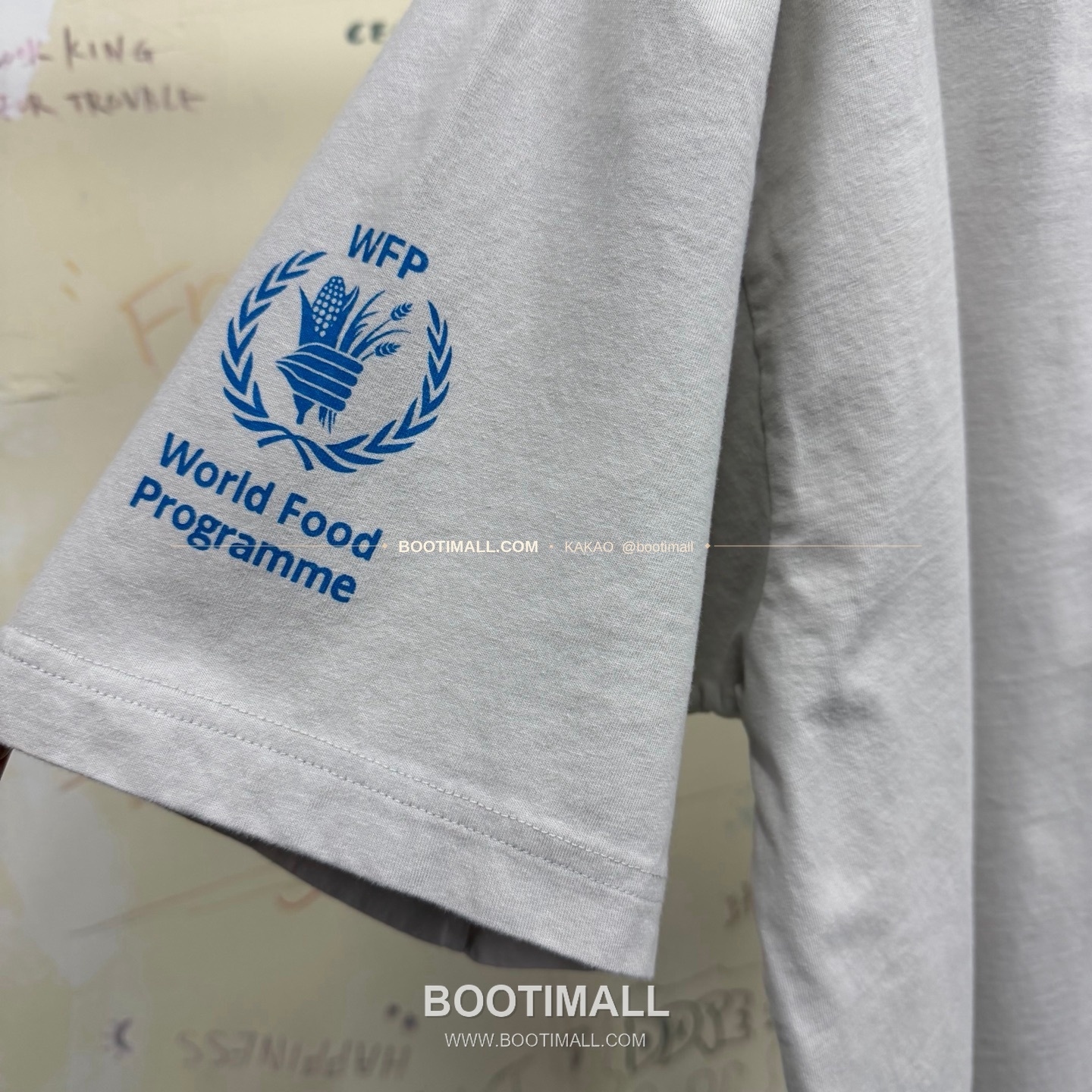 발렌시아가 2026SS WFP 로고프린트 워싱 레귤러핏 반팔 티셔츠 Balenciaga 2026 SS WFP Logo Print Washed Regular Fit Short Sleeve T-Shirt 7
