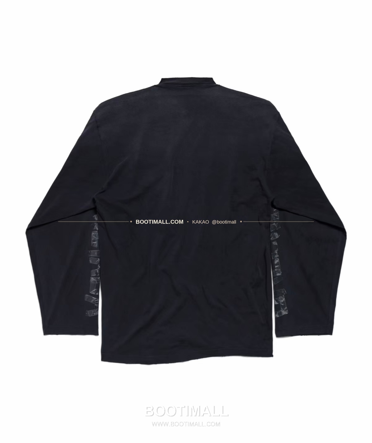 발렌시아가 2026SS 로고자수 실리콘프린트 워싱 루즈핏 코튼 롱슬리브 티셔츠 Balenciaga 2026 SS Logo Embroidered Silicone Print Washed Loose Fit Cotton Long Sleeve T-Shirt 10