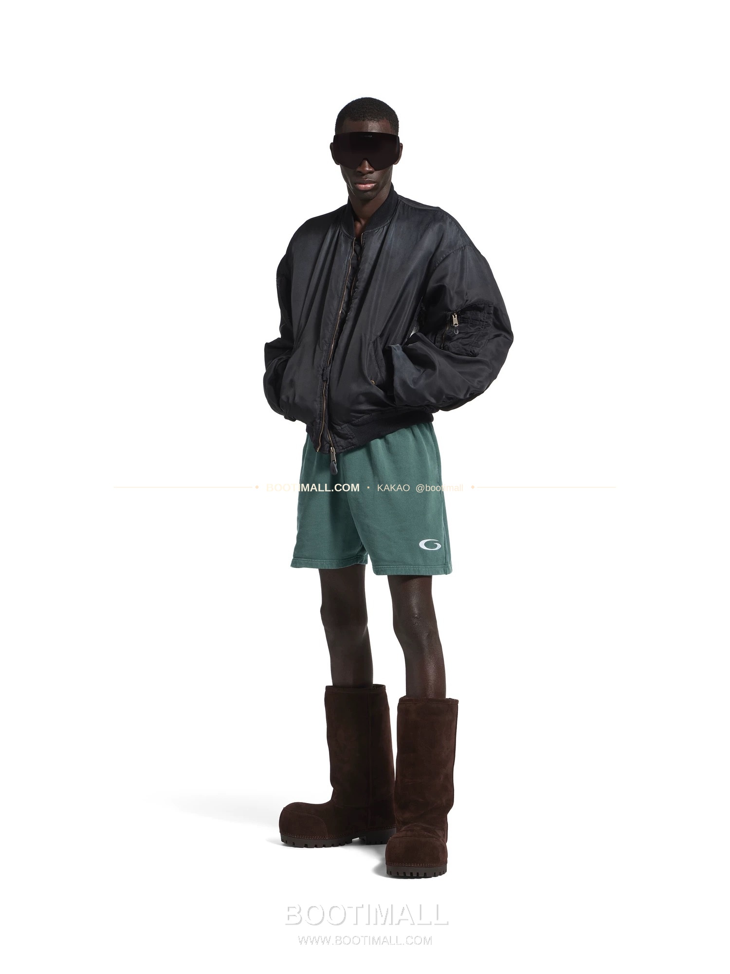 발렌시아가 2025FW 농구라인 워싱 루즈핏 코튼 쇼츠 Balenciaga 2025 FW Basketball Washed Loose Fit Cotton Shorts 2