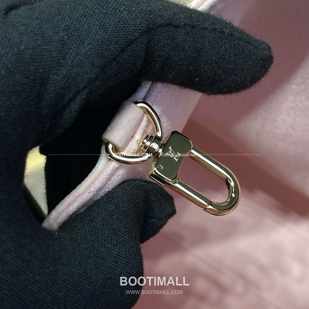 루이비통 모노그램 앙프렝뜨 레더 엠보싱 체인 백팩 핑크 Louis Vuitton Monogram Empreinte Leather Embossed Chain Backpack Pink M47074 22cm 7