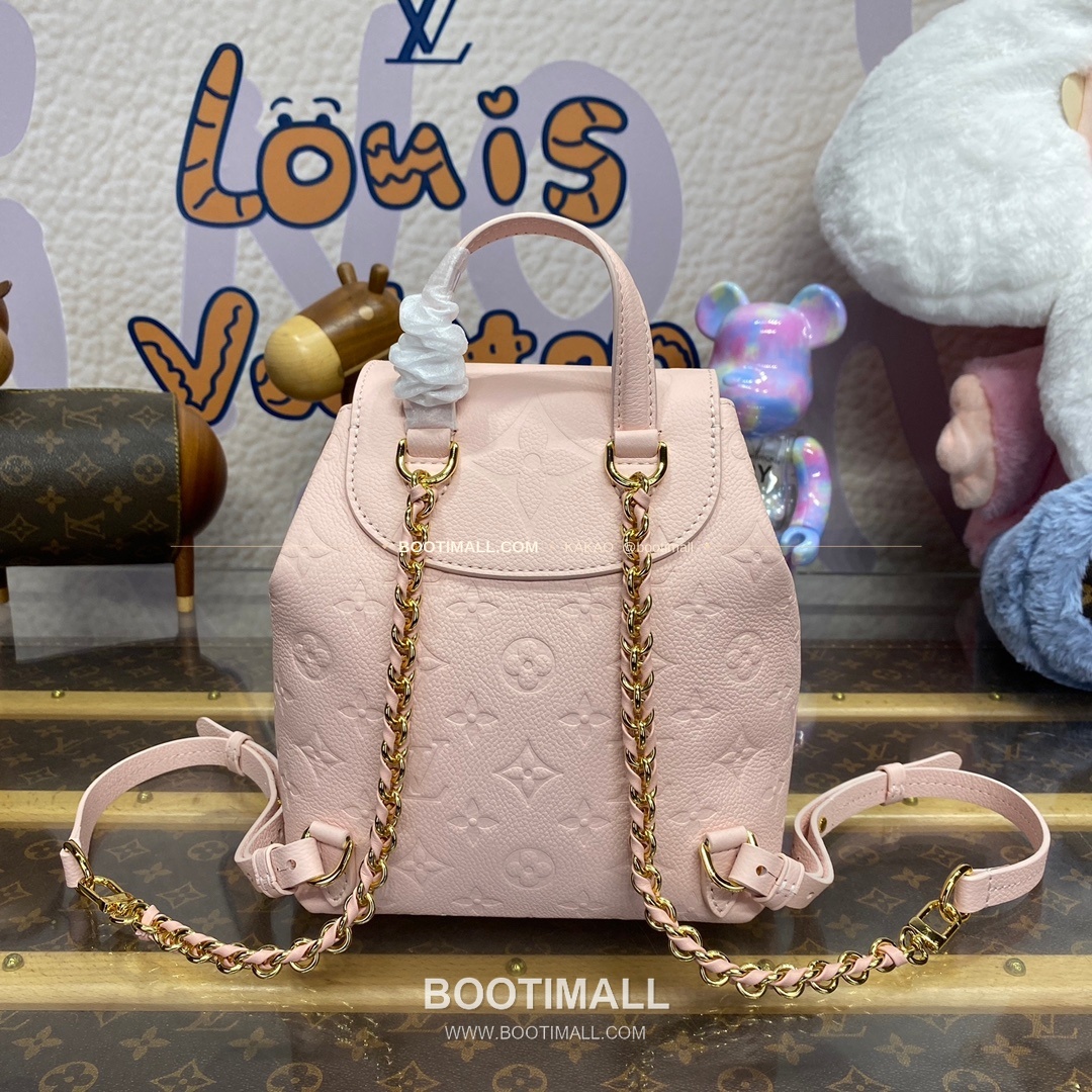 루이비통 모노그램 앙프렝뜨 레더 엠보싱 체인 백팩 보카시 Louis Vuitton Monogram Empreinte Leather Embossed Chain Backpack M15113 22cm 2