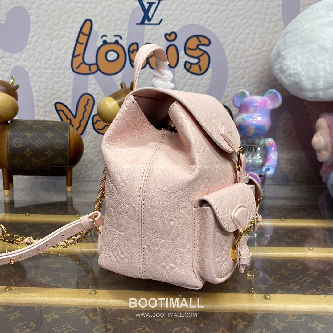 루이비통 모노그램 앙프렝뜨 레더 엠보싱 체인 백팩 보카시 Louis Vuitton Monogram Empreinte Leather Embossed Chain Backpack M15113 22cm 3