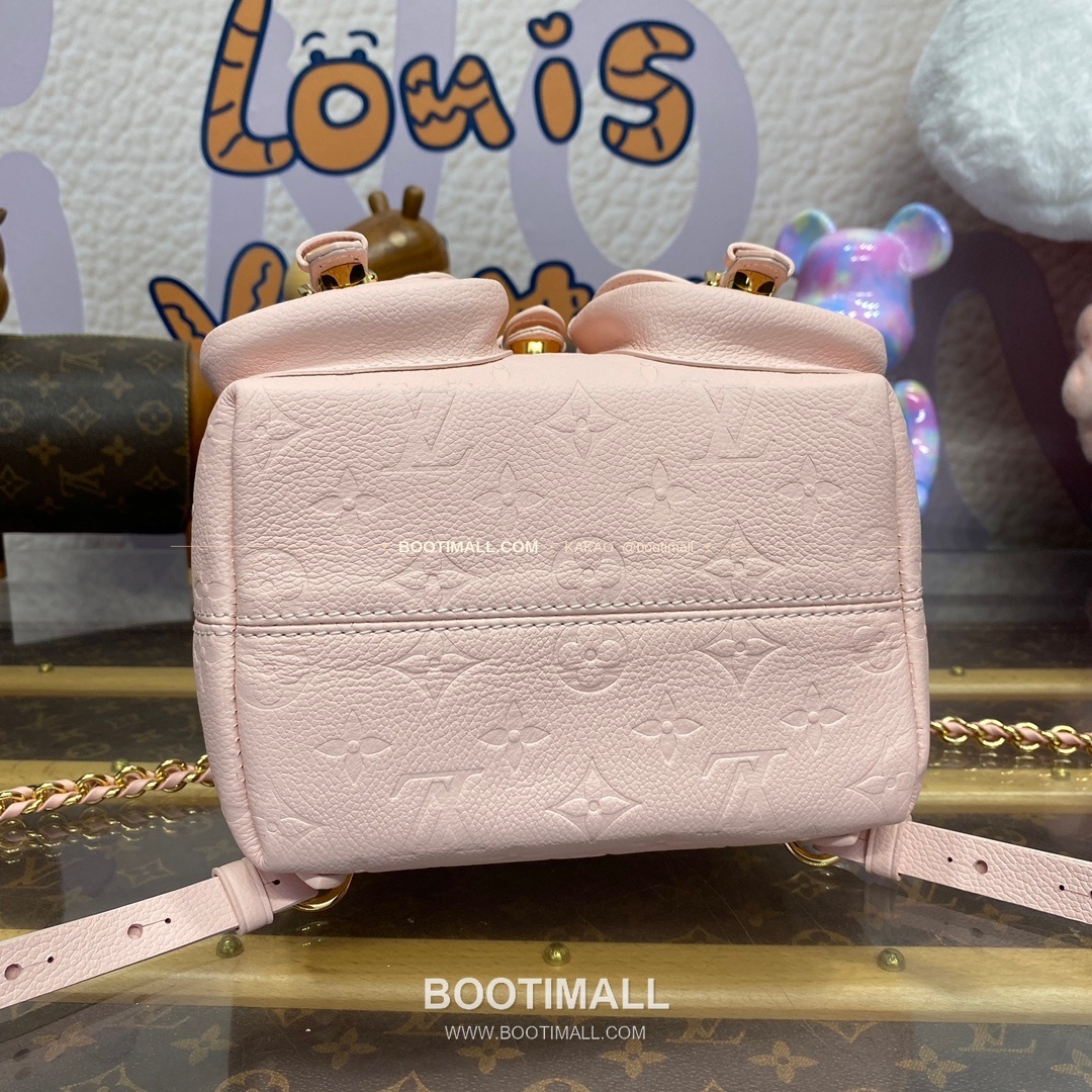 루이비통 모노그램 앙프렝뜨 레더 엠보싱 체인 백팩 보카시 Louis Vuitton Monogram Empreinte Leather Embossed Chain Backpack M15113 22cm 4