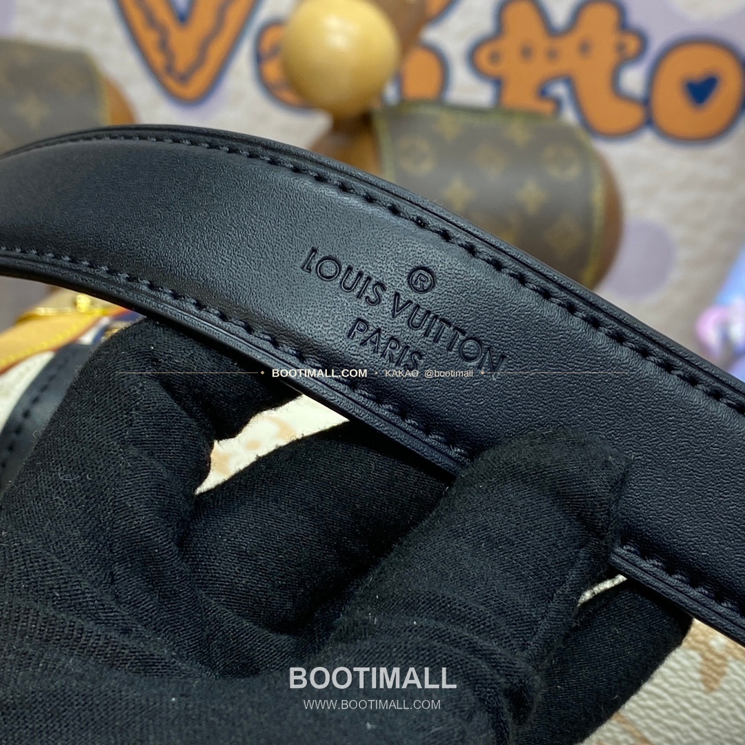 루이비통 모노그램 캔버스 S락 사이드트렁크 블랙 숄더백 Louis Vuitton Monogram Canvas S-Lock Side Trunk Black Shoulder Bag M46907 21cm 6