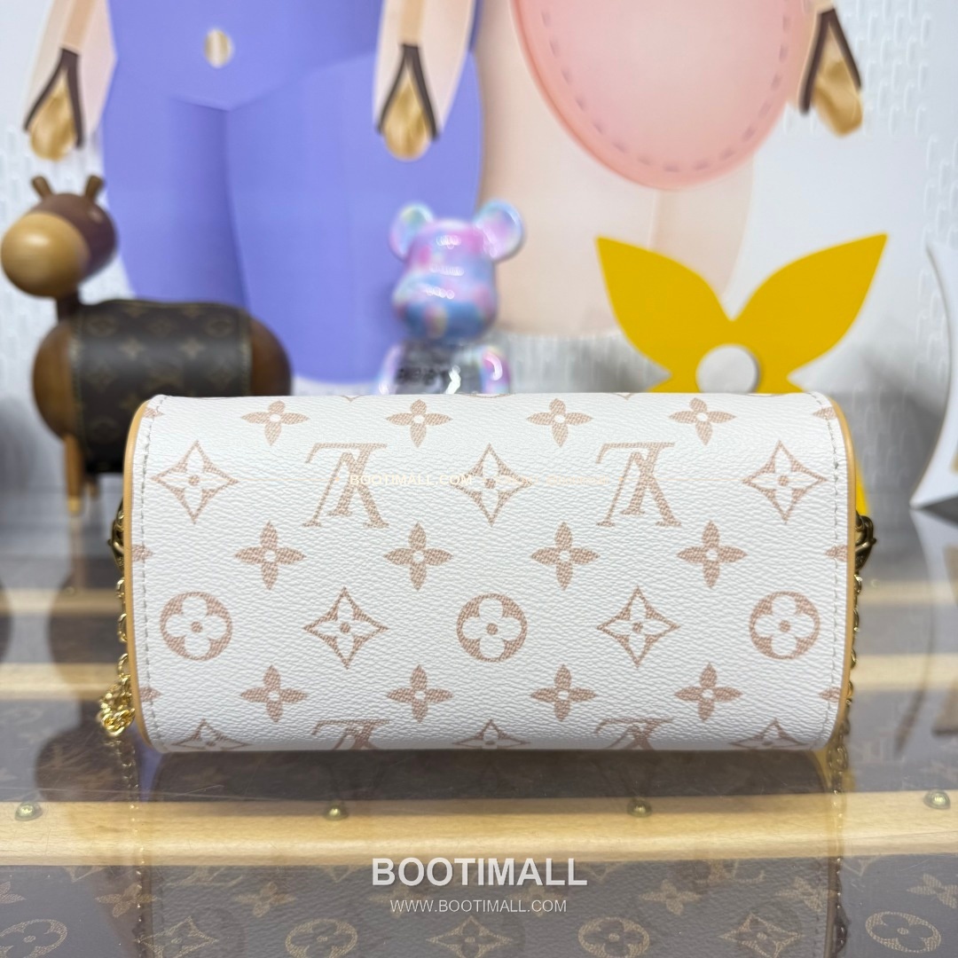 루이비통 모노그램 듄 캔버스 S락 포쉐트 카미유 베이지 숄더백 Louis Vuitton Monogram Dune Canvas S-Lock Pochette Camille Beige Shoulder Bag M26583 20.5cm 3