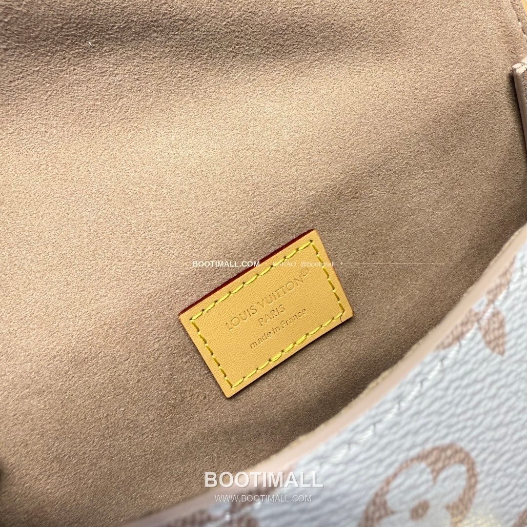 루이비통 모노그램 듄 캔버스 S락 포쉐트 카미유 베이지 숄더백 Louis Vuitton Monogram Dune Canvas S-Lock Pochette Camille Beige Shoulder Bag M26583 20.5cm 8