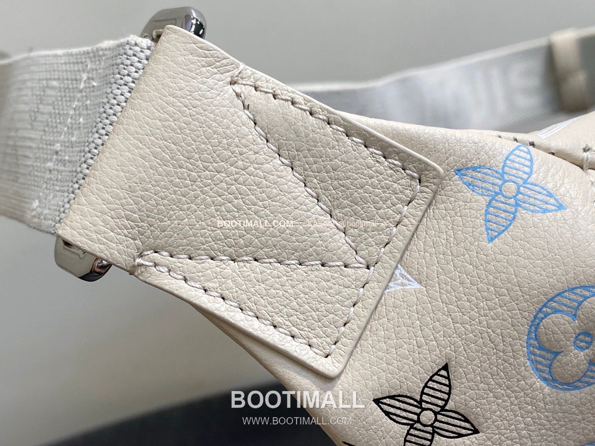 루이비통 모노그램 쉐도우 카프스킨 러시 범백 네이비 힙색 Louis Vuitton Monogram Shadow Calfskin Rush Bumbag Navy Belt Bag M28619 30cm 8