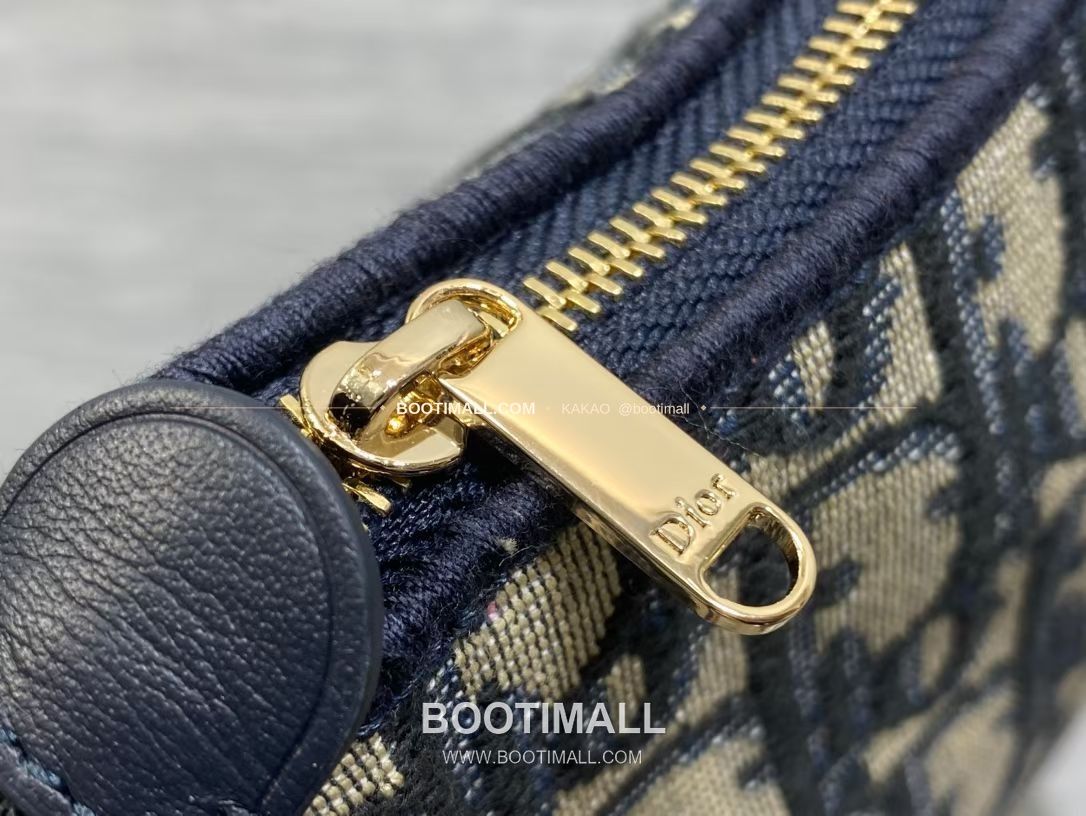 디올 오블리크 캔버스 레더 리본 체인 숄더백 Dior Oblique Canvas Leather Bow Chain Shoulder Bag 22cm 4