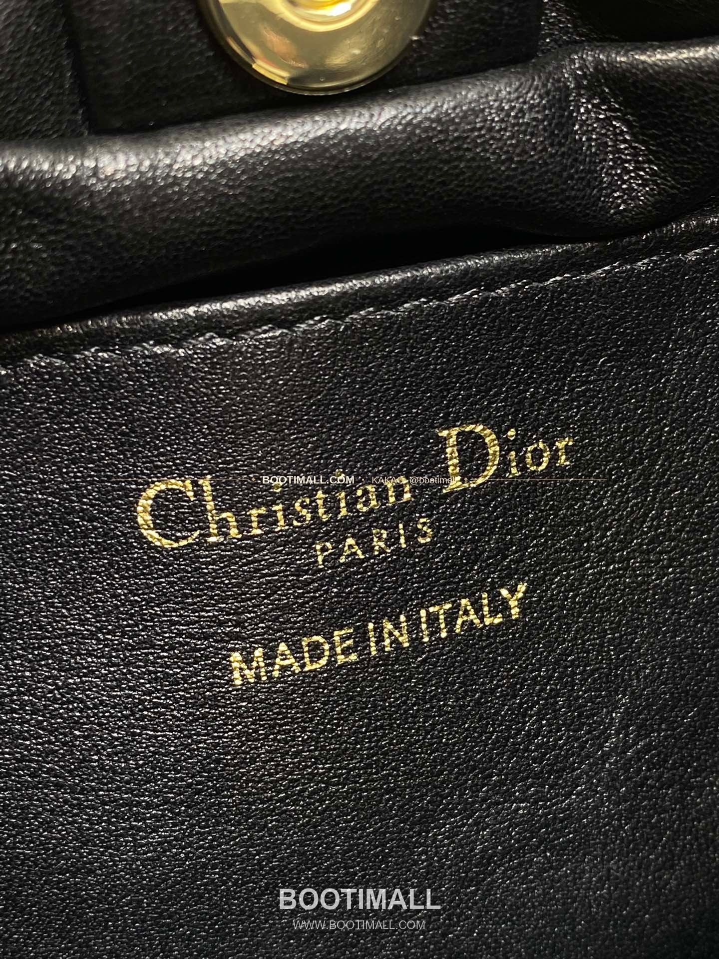 디올 램스킨 레더 리본 체인 숄더백 Dior Lambskin Leather Bow Chain Shoulder Bag 2831 27cm 16