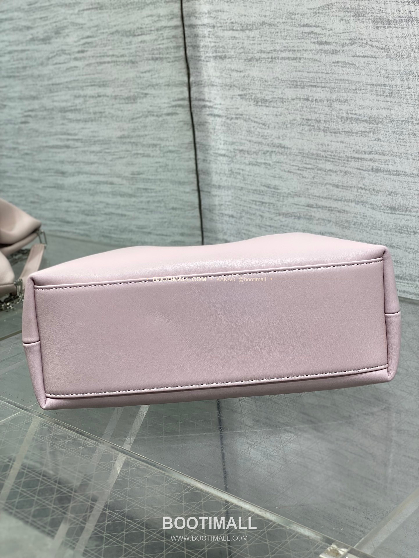 디올 램스킨 레더 리본 체인 숄더백 핑크 Dior Lambskin Leather Bow Chain Shoulder Bag 2831 27cm 21