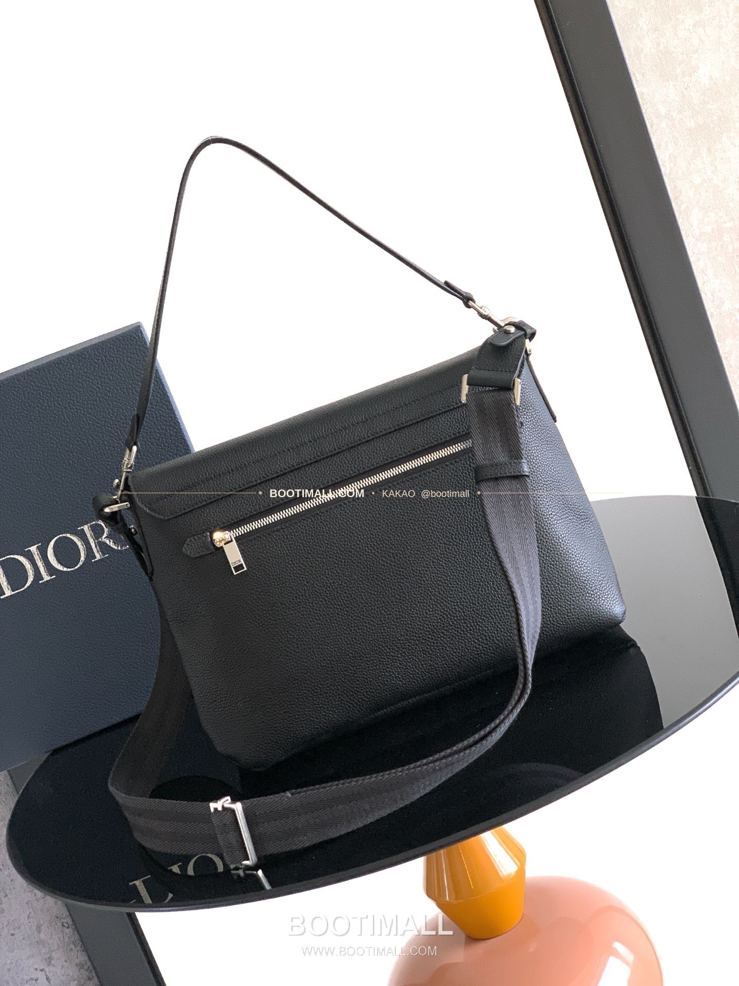 디올 졸리 탑핸들 레더 체인 미니백 Dior Jolie Top Handle Leather Chain Mini Bag 18.5cm 3