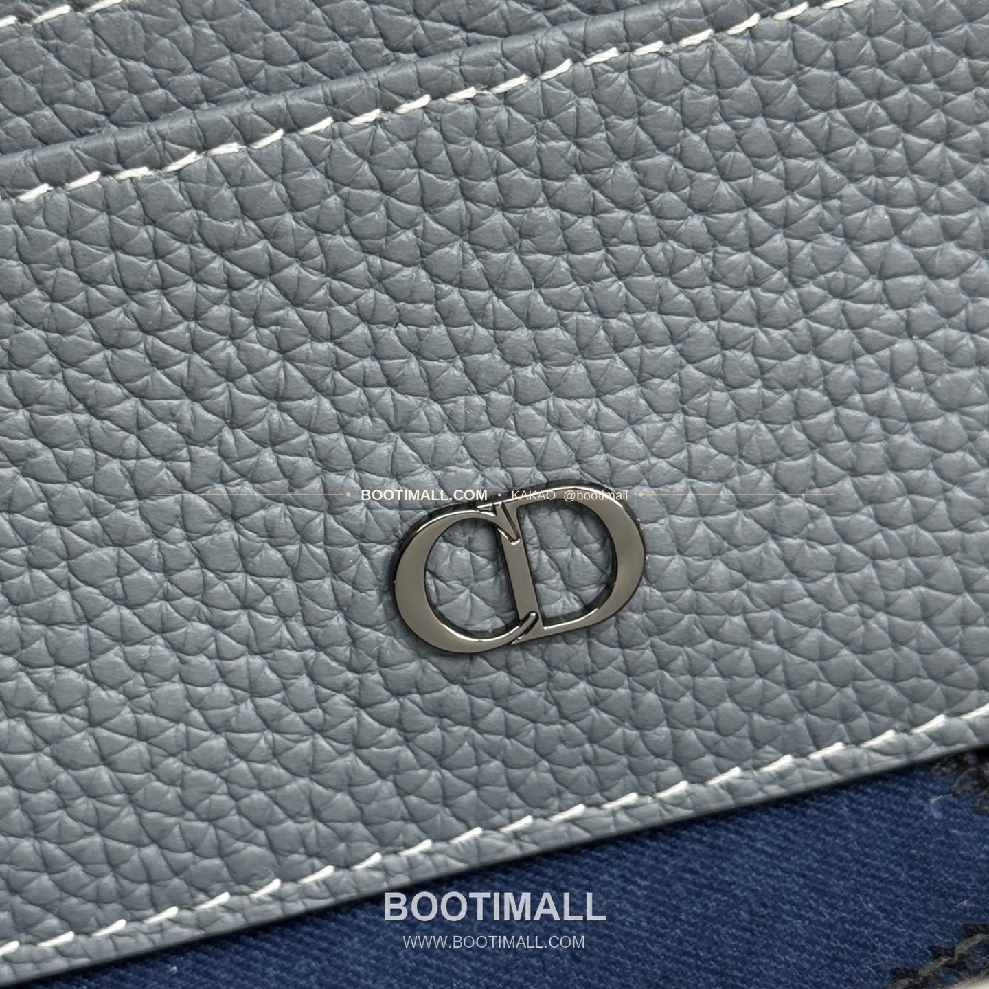 디올 CD 아이콘 그레인 카프스킨 카드지갑 Dior CD Icon Grained Calfskin Card Holder 8006 10cm 7
