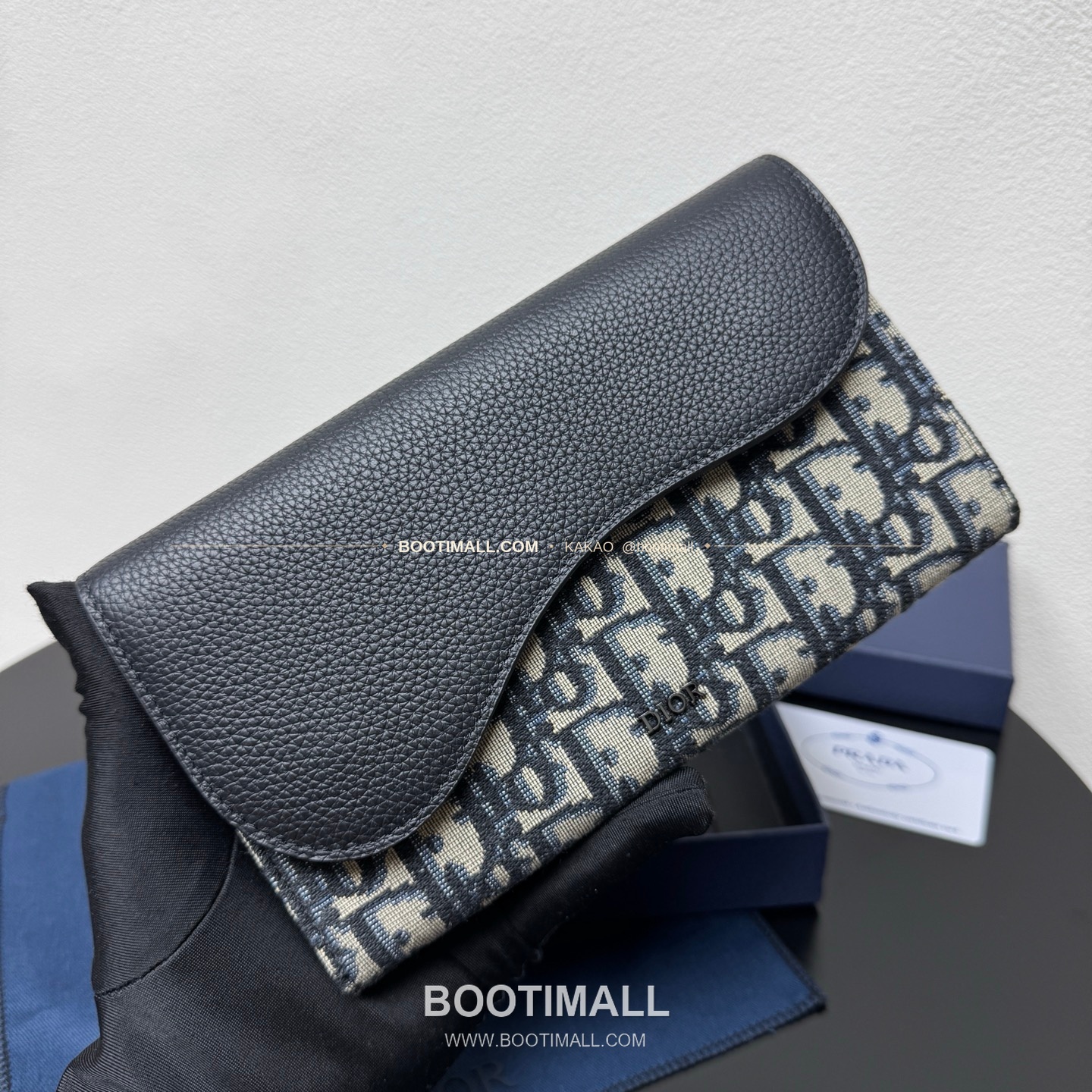 디올 그래비티 카프스킨 로고 장지갑 Dior Gravity Calfskin Logo Long Wallet 8016s31 20cm 3