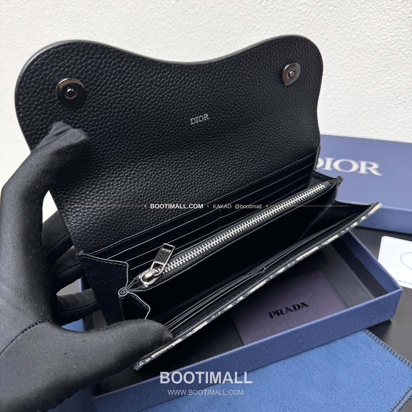디올 그래비티 카프스킨 로고 장지갑 Dior Gravity Calfskin Logo Long Wallet 8016s31 20cm 9