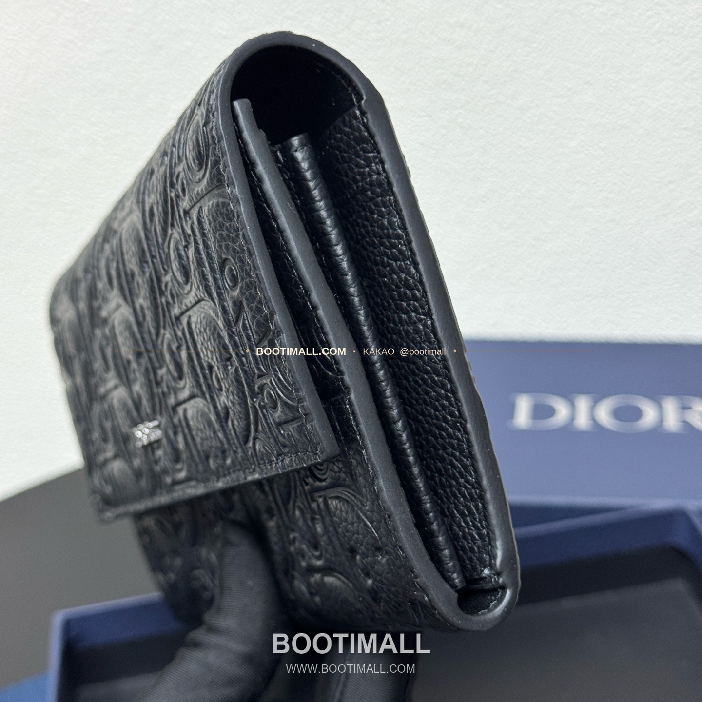 디올 그래비티 카프스킨 엠보싱 로고 장지갑 Dior Gravity Calfskin Embossed Logo Long Wallet 8018s32 20cm 4