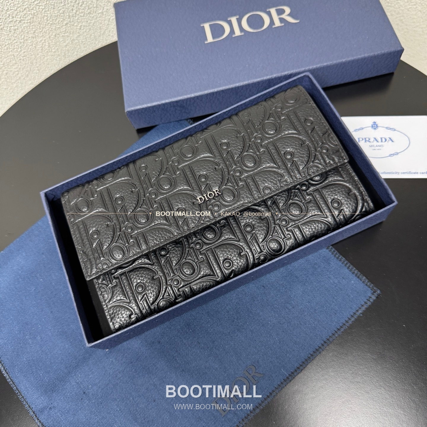 디올 그래비티 카프스킨 엠보싱 로고 장지갑 Dior Gravity Calfskin Embossed Logo Long Wallet 8018s32 20cm 7