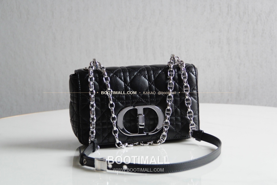 디올 카로 카프스킨 퀼팅 CD 로고 체인 숄더백 Dior Caro Calfskin Quilted CD Logo Chain Shoulder Bag 3360 20cm 7