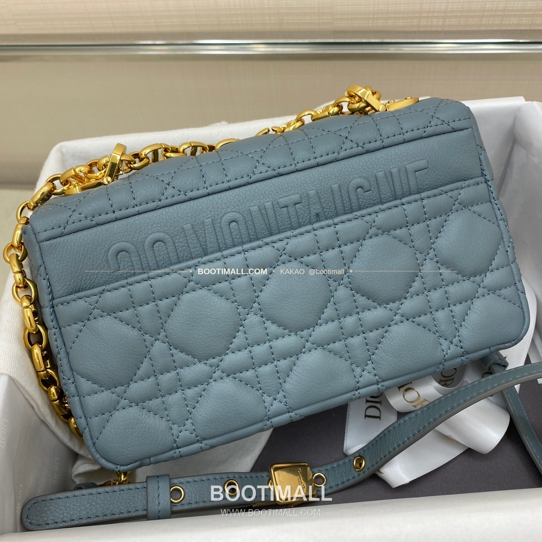 디올 카로 카프스킨 퀼팅 CD 로고 체인 숄더백 Dior Caro Calfskin Quilted CD Logo Chain Shoulder Bag 3360 20cm 2