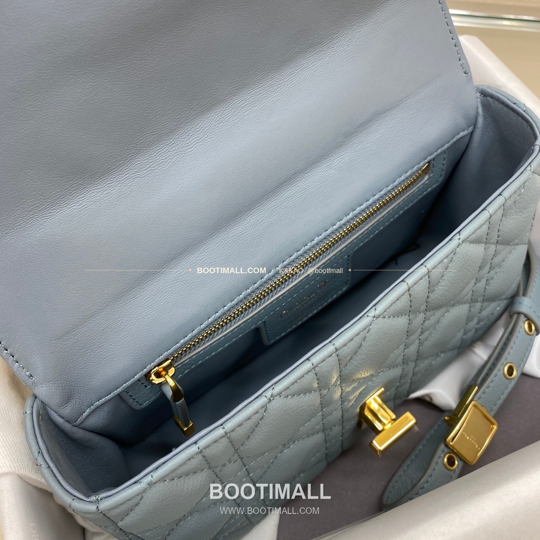 디올 카로 카프스킨 퀼팅 CD 로고 체인 숄더백 Dior Caro Calfskin Quilted CD Logo Chain Shoulder Bag 3360 20cm 6