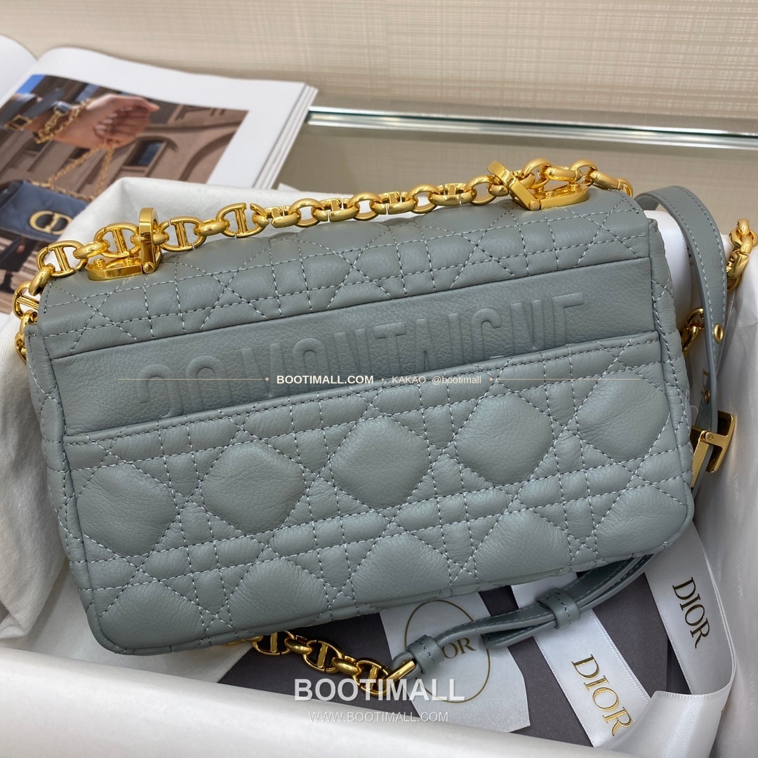 디올 카로 카프스킨 퀼팅 CD 로고 체인 숄더백 Dior Caro Calfskin Quilted CD Logo Chain Shoulder Bag 3360 20cm 2