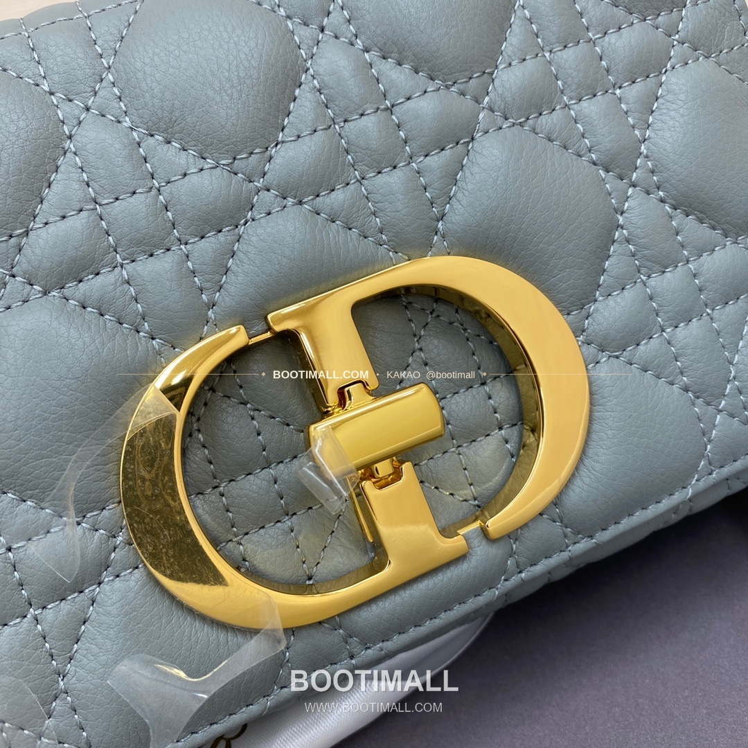 디올 카로 카프스킨 퀼팅 CD 로고 체인 숄더백 Dior Caro Calfskin Quilted CD Logo Chain Shoulder Bag 3360 20cm 7