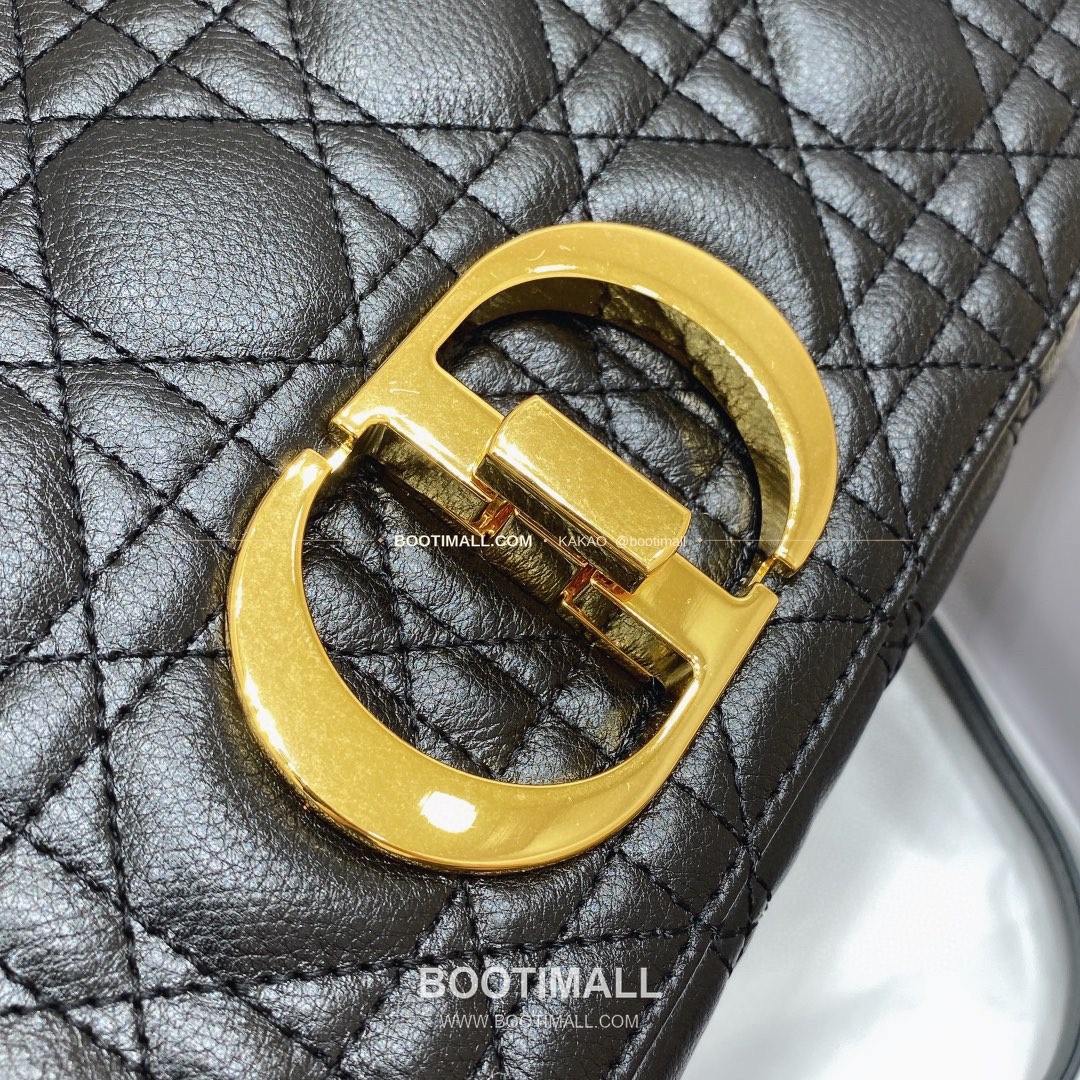 디올 카로 카프스킨 퀼팅 CD 로고 체인 숄더백 Dior Caro Calfskin Quilted CD Logo Chain Shoulder Bag 3370 25.5cm 7