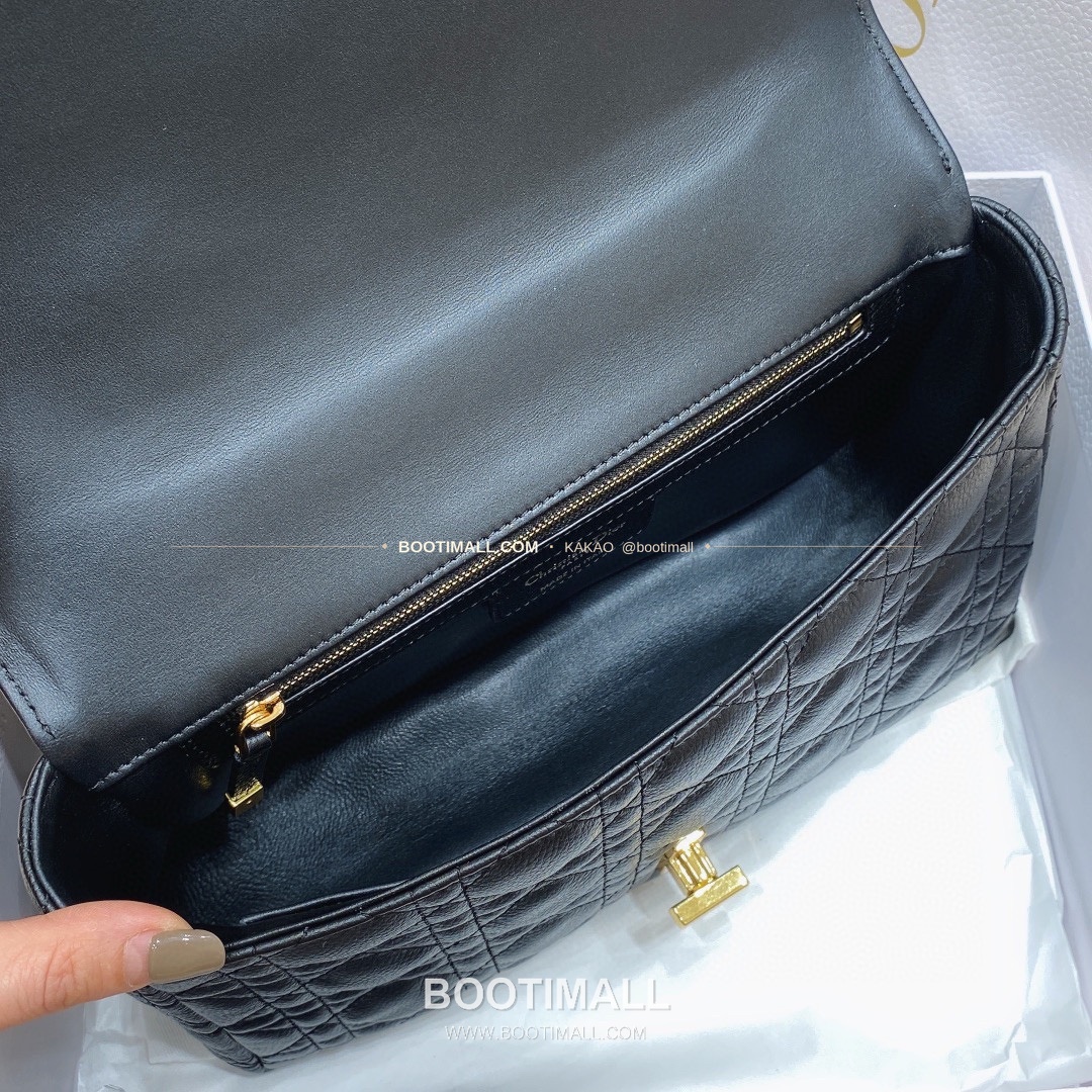 디올 카로 카프스킨 퀼팅 CD 로고 체인 숄더백 Dior Caro Calfskin Quilted CD Logo Chain Shoulder Bag 3370 25.5cm 8