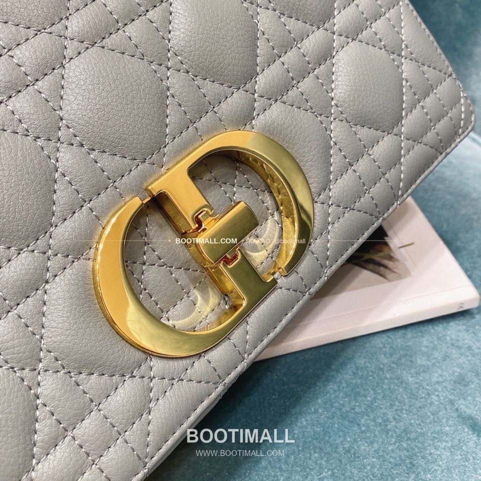디올 카로 카프스킨 퀼팅 CD 로고 체인 숄더백 Dior Caro Calfskin Quilted CD Logo Chain Shoulder Bag 3370 25.5cm 7