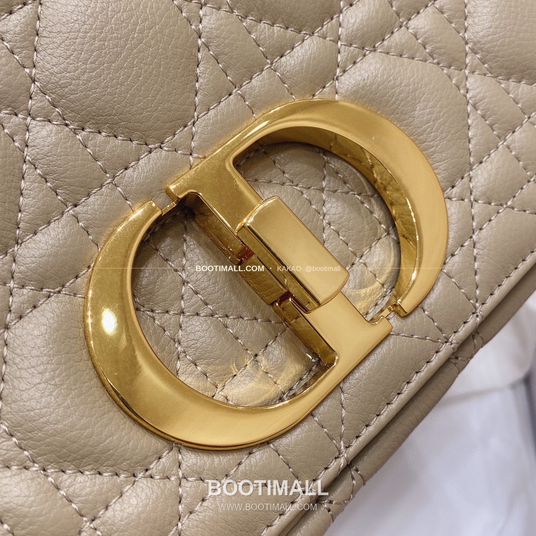 디올 카로 카프스킨 퀼팅 CD 로고 체인 숄더백 Dior Caro Calfskin Quilted CD Logo Chain Shoulder Bag 3370 25.5cm 7