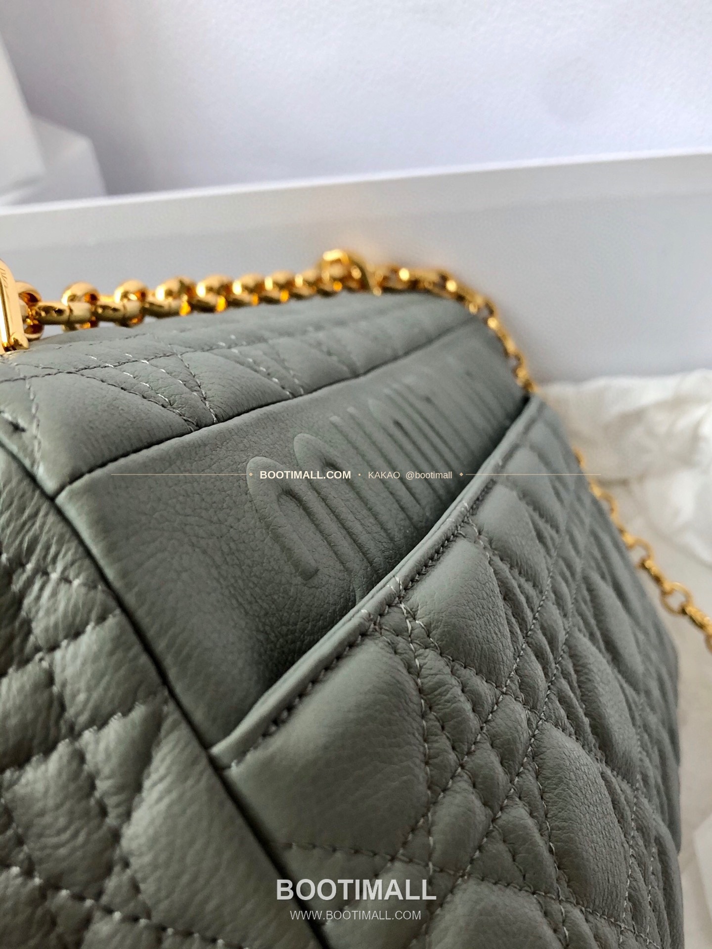 디올 카로 카프스킨 퀼팅 CD 로고 체인 숄더백 Dior Caro Calfskin Quilted CD Logo Chain Shoulder Bag 3380 28cm 13