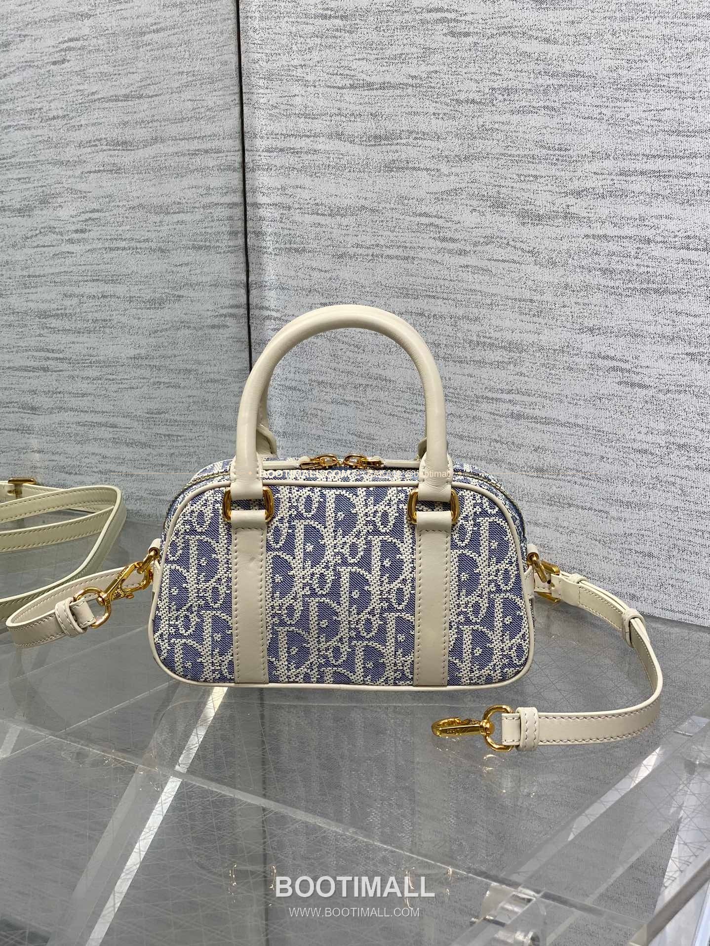 디올 디바이브 오블리크 캔버스 볼링 미니백 Dior D-Vibe Oblique Canvas Bowling Mini Bag 5250 20.5cm 9