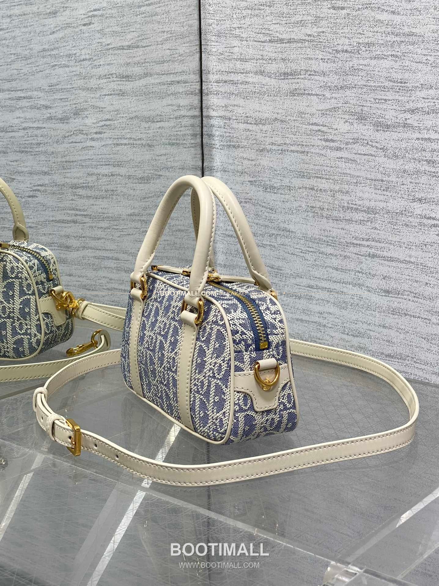 디올 디바이브 오블리크 캔버스 볼링 미니백 Dior D-Vibe Oblique Canvas Bowling Mini Bag 5250 20.5cm 12