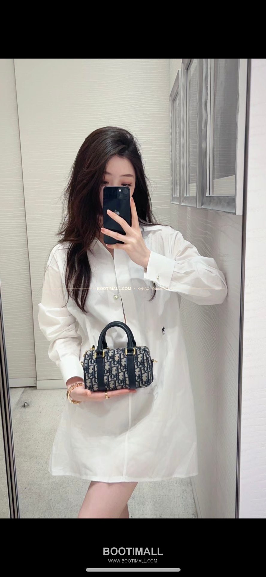 디올 그루브 오블리크 캔버스 보스턴 미니백 Dior Groove Oblique Canvas Boston Mini Bag 3113 17cm 2