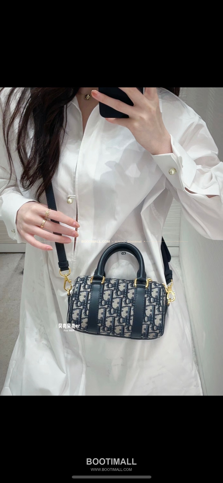 디올 그루브 오블리크 캔버스 보스턴 미니백 Dior Groove Oblique Canvas Boston Mini Bag 3113 17cm 4