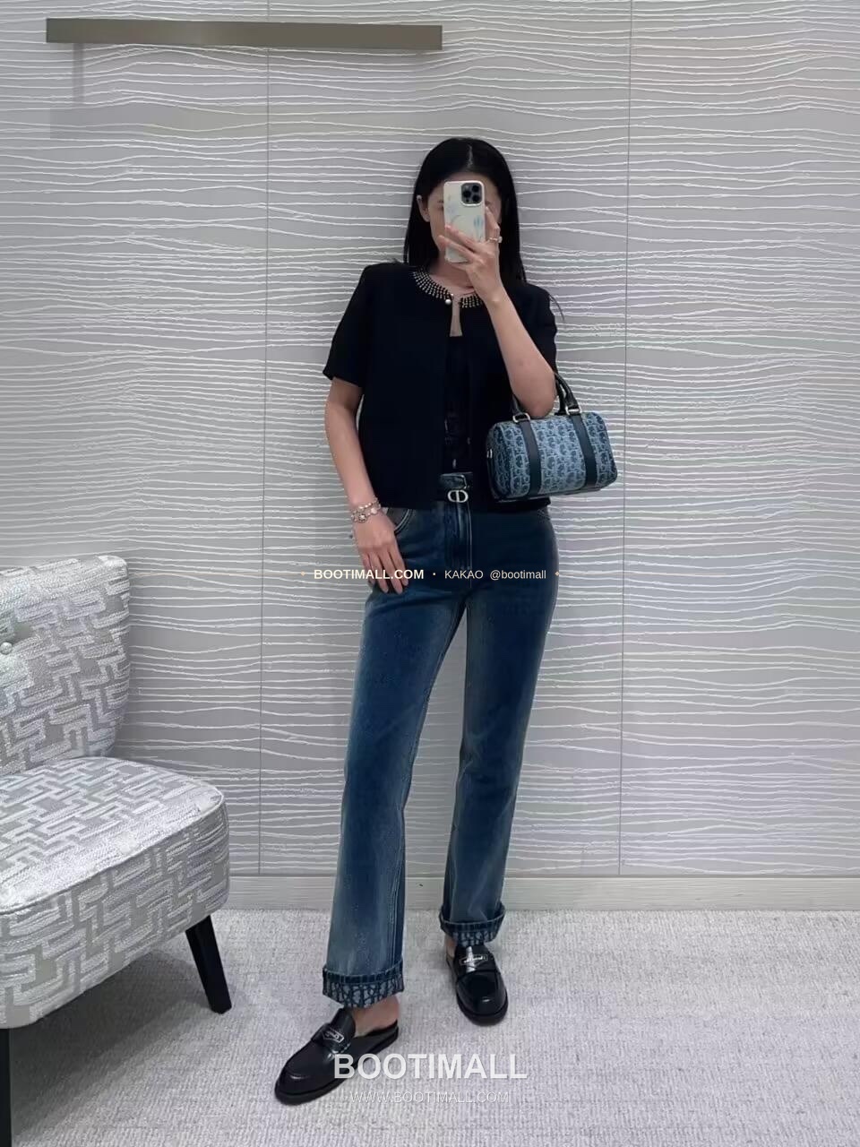 디올 그루브 오블리크 캔버스 보스턴 미니백 Dior Groove Oblique Canvas Boston Mini Bag 3113 20.5cm 2