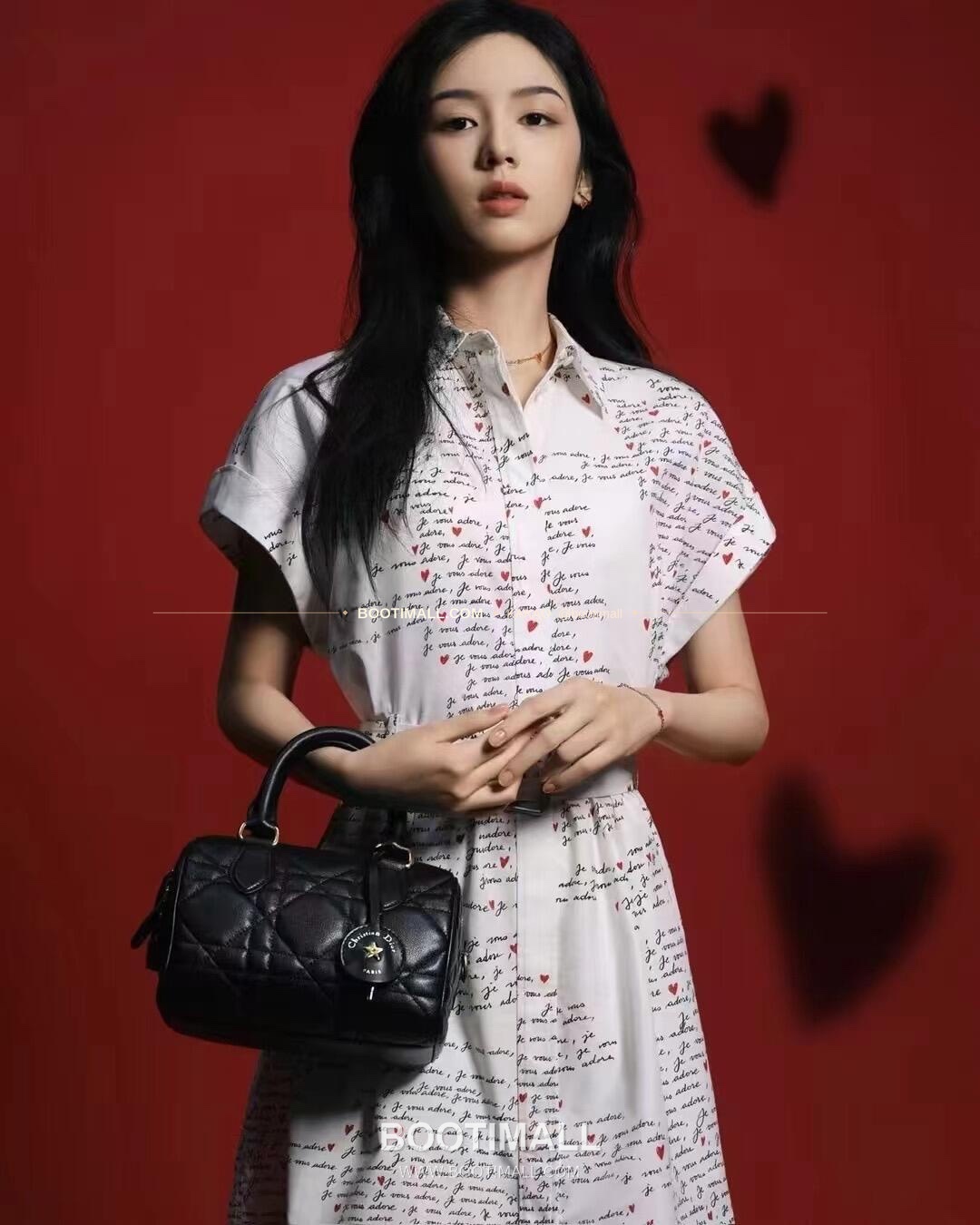 디올 그루브 오블리크 캔버스 보스턴 토트백 Dior Groove Oblique Canvas Boston Tote Bag 3113 25cm 9