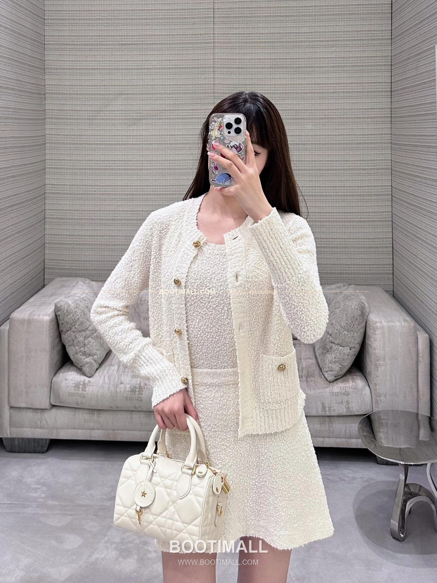 디올 그루브 오블리크 캔버스 보스턴 미니백 Dior Groove Oblique Canvas Boston Mini Bag 3113 20.5cm 8