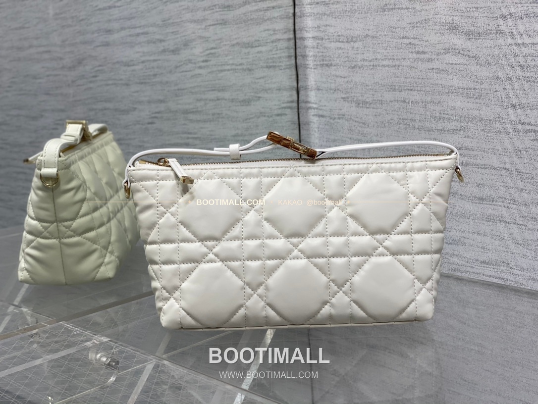 디올 노마드 카프스킨 퀼팅 버클 박스 숄더백 Dior Nomad Calfskin Quilted Buckle Box Shoulder Bag 3103 22cm 2