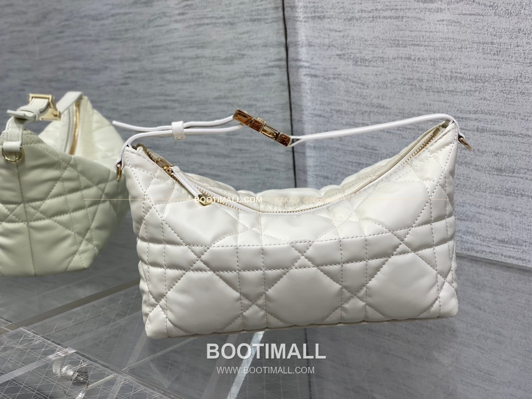 디올 노마드 카프스킨 퀼팅 버클 박스 숄더백 Dior Nomad Calfskin Quilted Buckle Box Shoulder Bag 3103 22cm 4