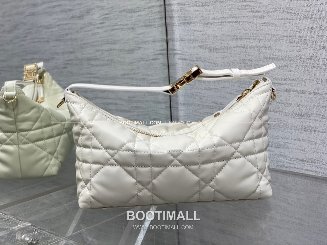 디올 노마드 카프스킨 퀼팅 버클 박스 숄더백 Dior Nomad Calfskin Quilted Buckle Box Shoulder Bag 3103 22cm 6