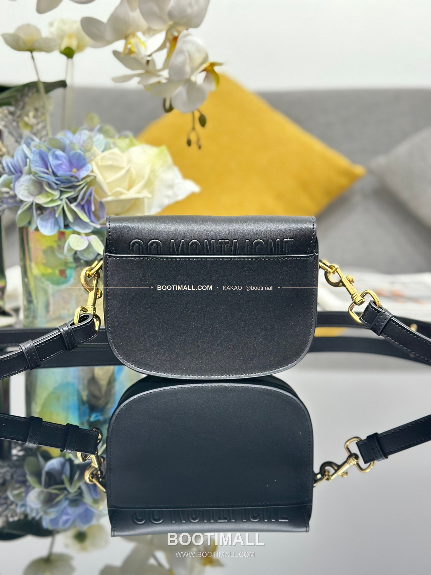 디올 바비 카프스킨 CD 로고 플랩 숄더백 Dior Bobby Calfskin CD Logo Flap Shoulder Bag M9317 18cm 2