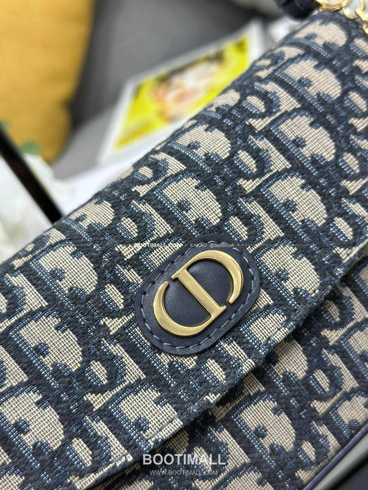 디올 디바인 오블리크 캔버스 CD 로고 체인 숄더백 Dior D-Vine Oblique Canvas CD Logo Chain Shoulder Bag S5620 22cm 5