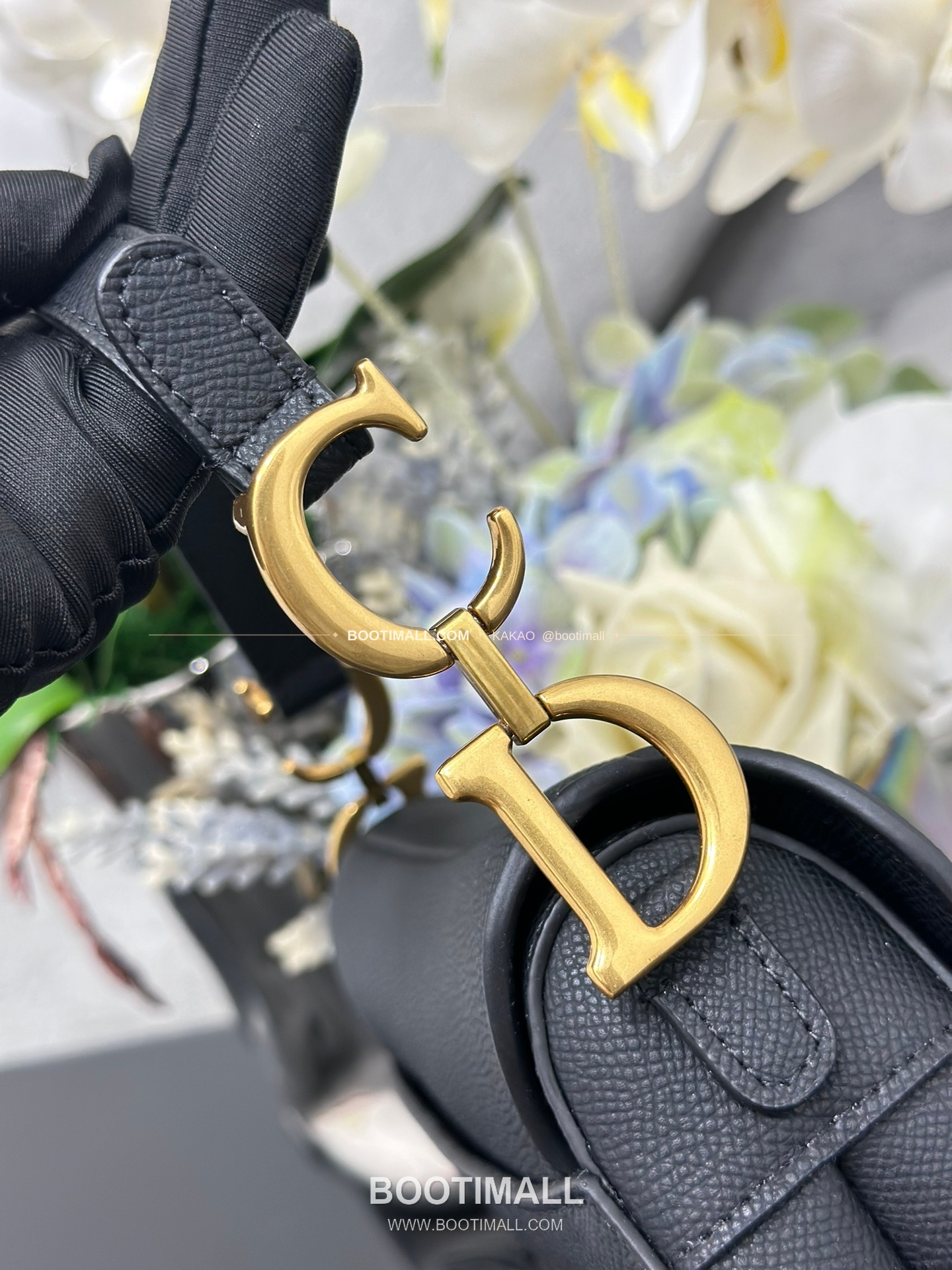 디올 새들 스무스 카프스킨 CD 로고 플랩 숄더백 Dior Saddle Smooth Calfskin CD Logo Flap Shoulder Bag M0447 21cm 5