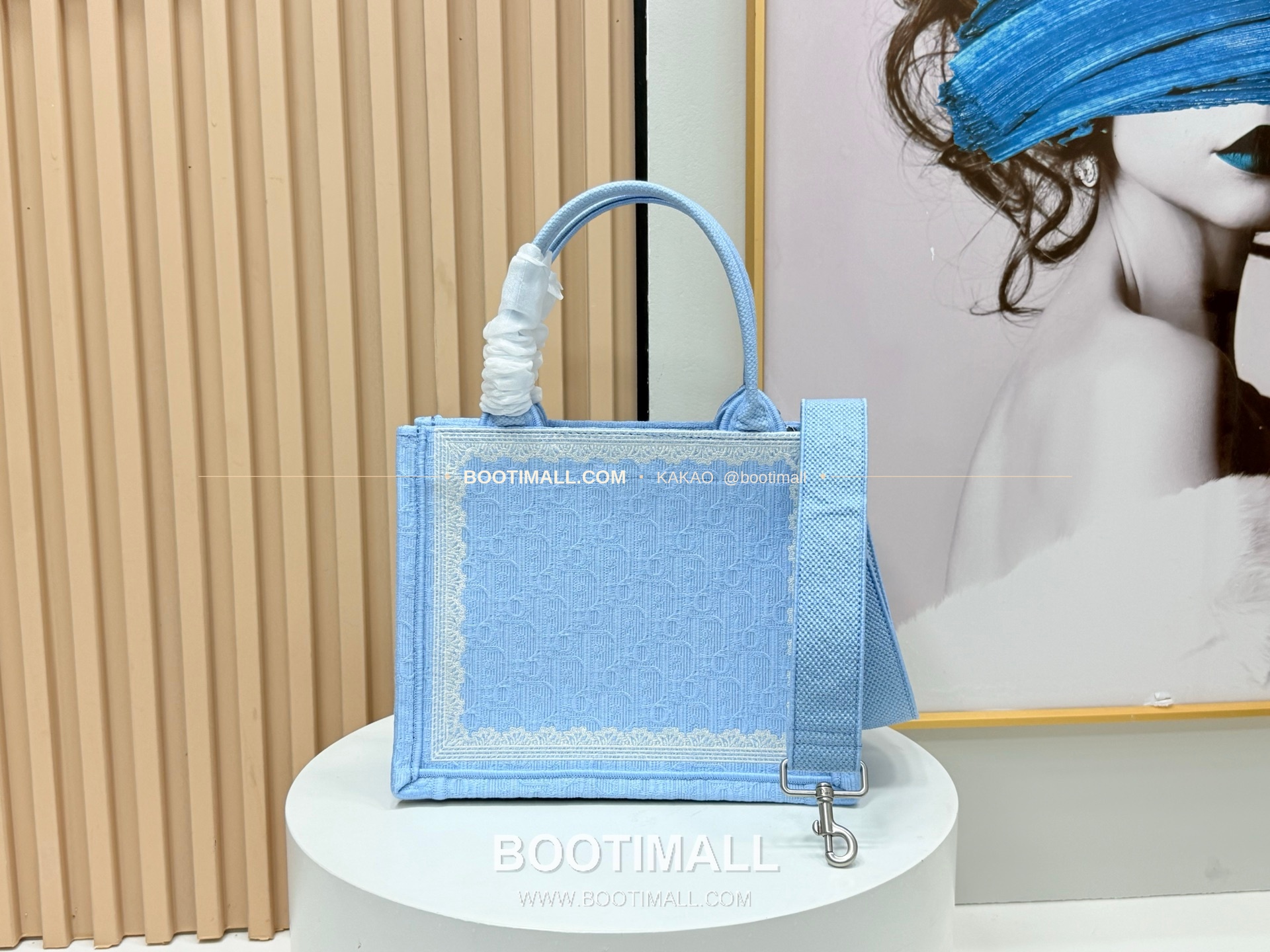 디올 JWA 오블리크 캔버스 북 토트 숄더백 Dior JWA Oblique Canvas Book Tote Shoulder Bag 8835 26cm 4