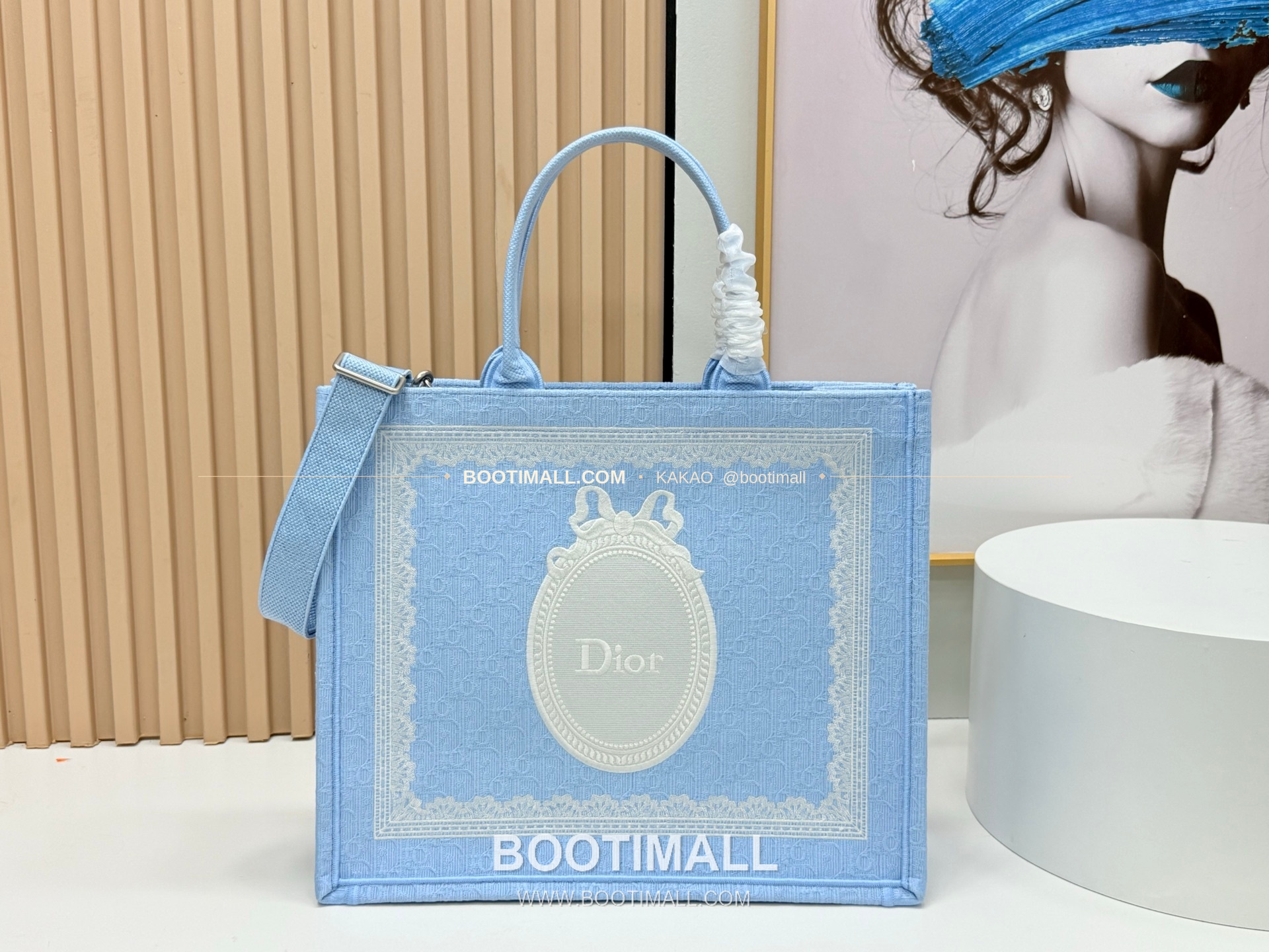 디올 JWA 오블리크 캔버스 북 토트백 Dior JWA Oblique Canvas Book Tote Bag 8833 41cm 1