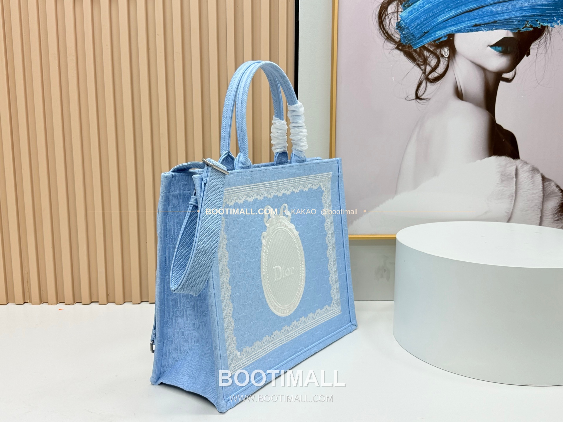 디올 JWA 오블리크 캔버스 북 토트백 Dior JWA Oblique Canvas Book Tote Bag 8833 41cm 2