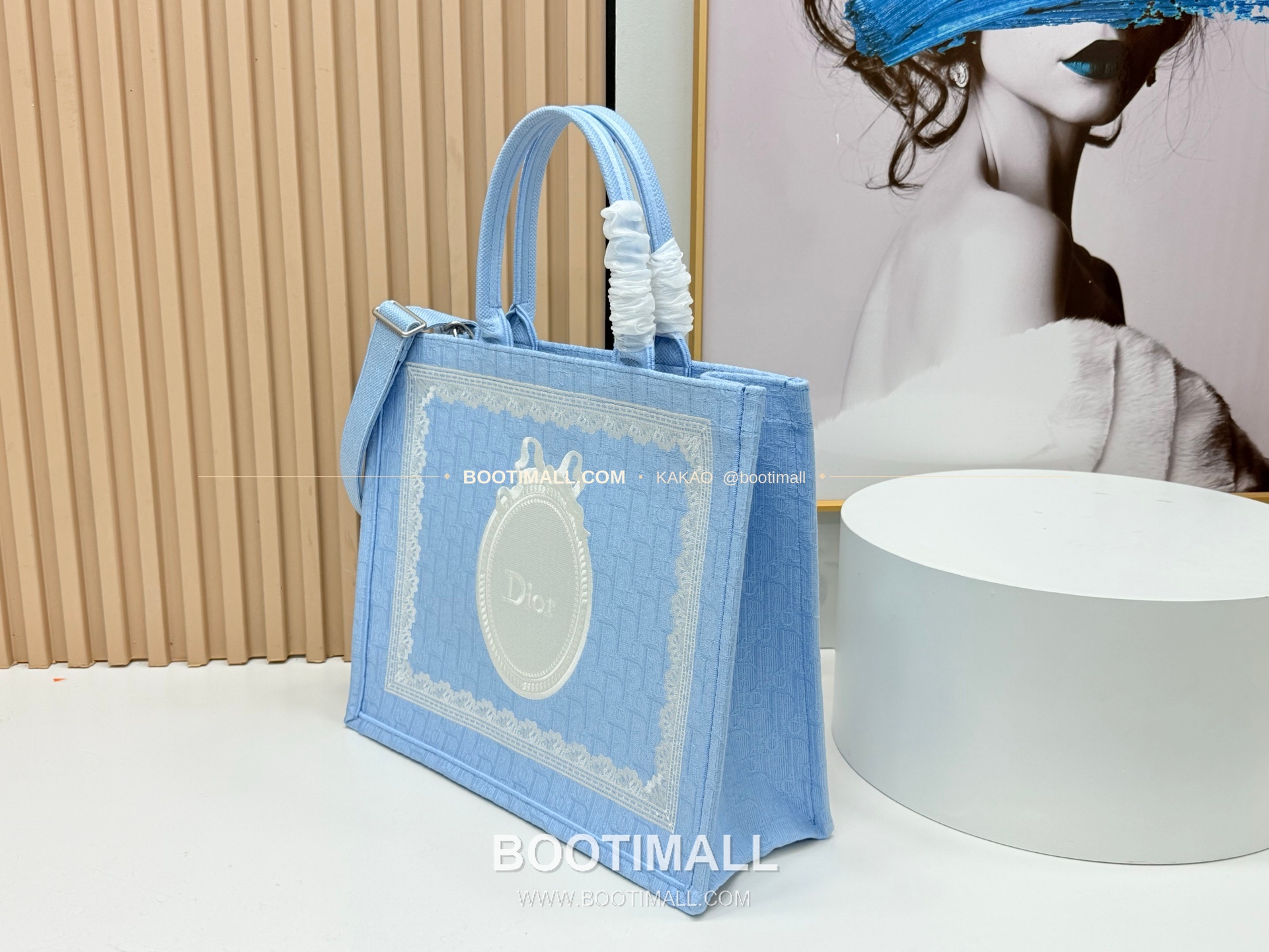 디올 JWA 오블리크 캔버스 북 토트백 Dior JWA Oblique Canvas Book Tote Bag 8833 41cm 3