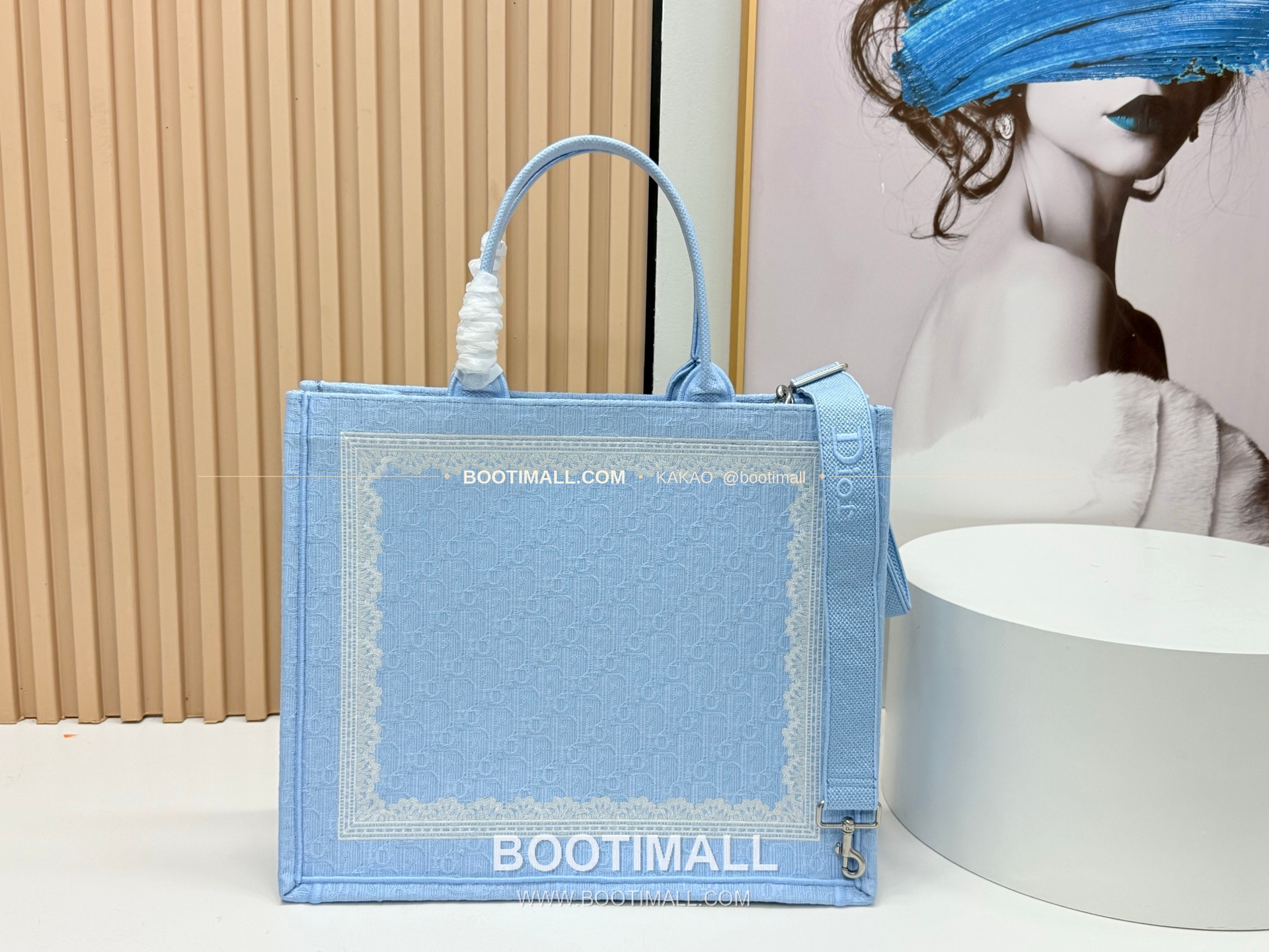 디올 JWA 오블리크 캔버스 북 토트백 Dior JWA Oblique Canvas Book Tote Bag 8833 41cm 4