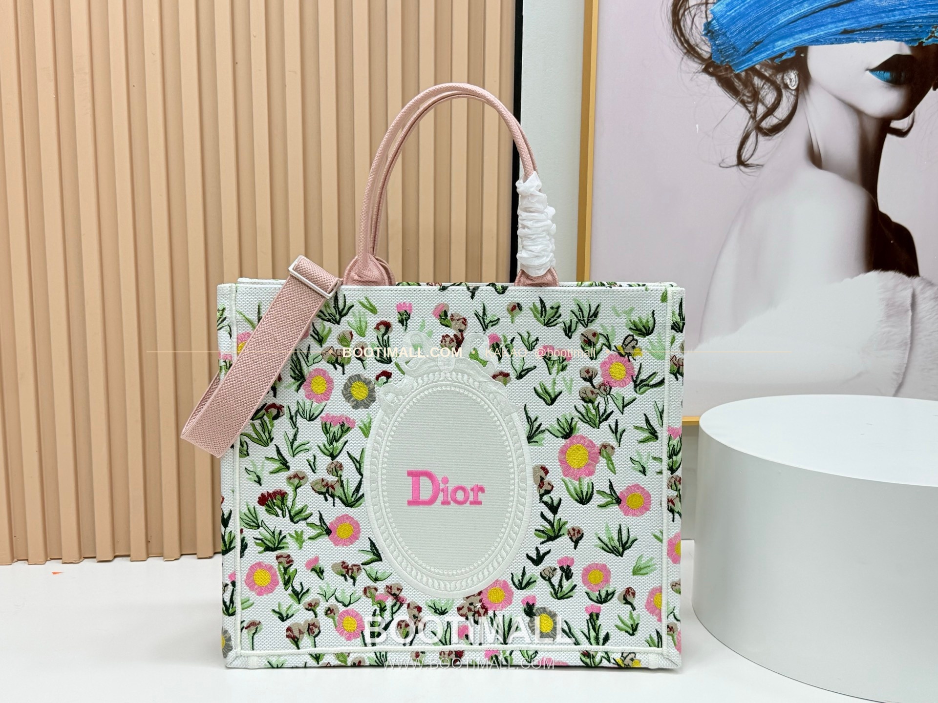 디올 JWA 오블리크 캔버스 북 토트백 Dior JWA Oblique Canvas Book Tote Bag 8833 41cm 1